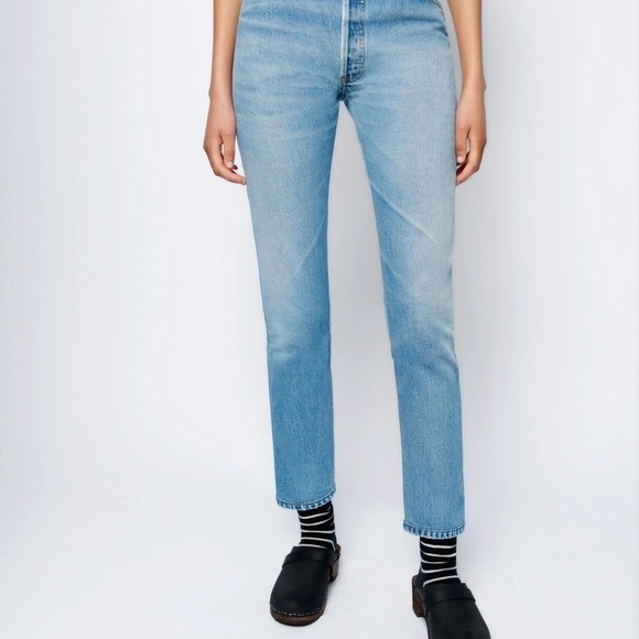Re/Done Denim - RE/DONE 90’s High Rise Crop Size 12 GUC